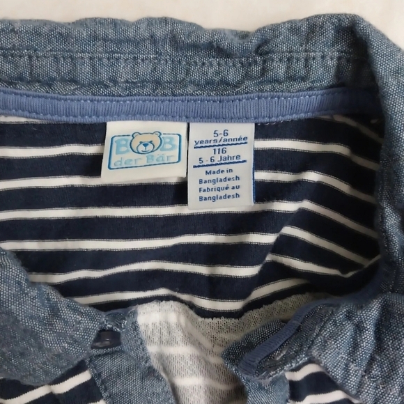 Lot Of 5 Short Sleeve Shirts Button Down & Polo Sz 5 RL POLO, JB, CP, BOB - Picture 8 of 16